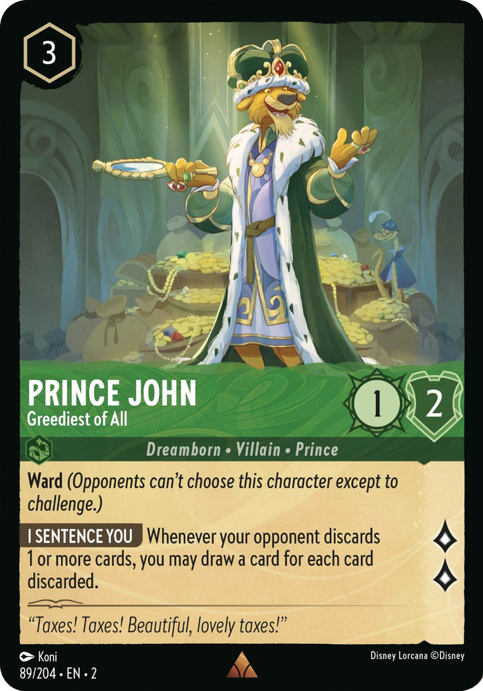 Prince John - Greediest of All (89/204) [Rise of the Floodborn] 