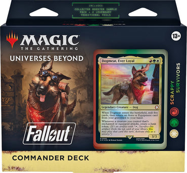 Fallout: Out of the Vault - Scrappy Survivors Commander Deck 