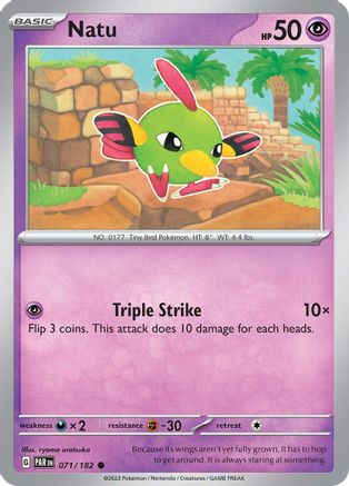 Natu (071/182) [Scarlet &amp; Violet: Paradox Rift] 