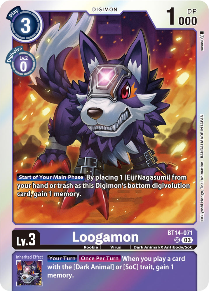 Loogamon [BT14-071] [Blast Ace] 