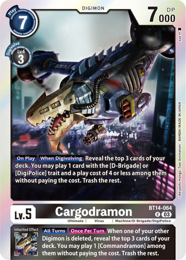 Cargodramon [BT14-064] [Blast Ace] 