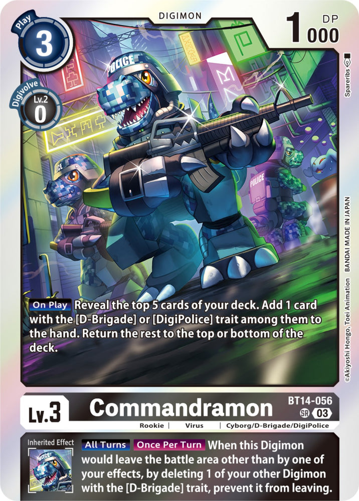Commandramon [BT14-056] [Blast Ace] 