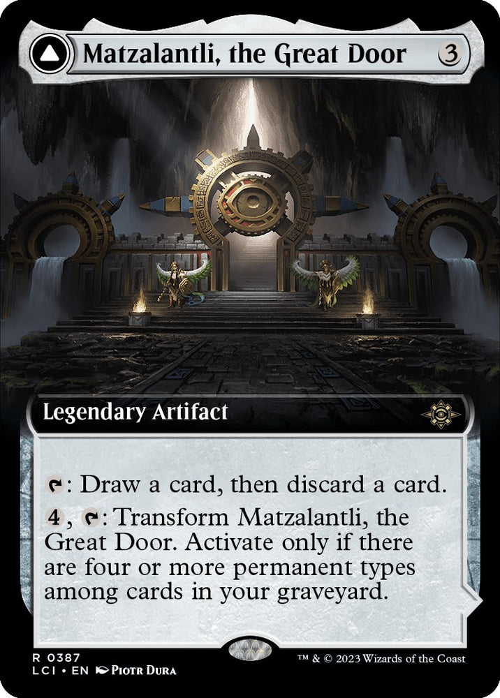 Matzalantli, the Great Door // The Core (Extended Art) [The Lost Caverns of Ixalan] 