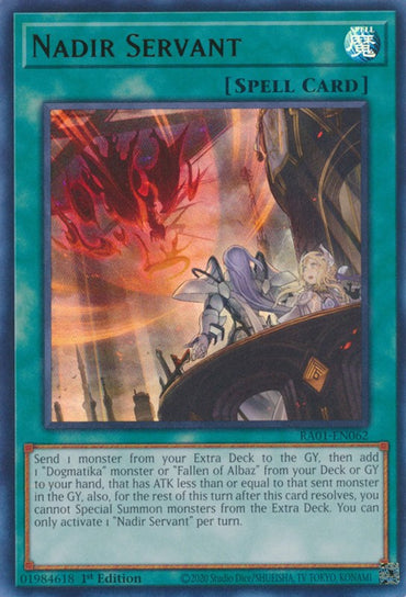 Nadir Servant [RA01-EN062] Ultra Rare 