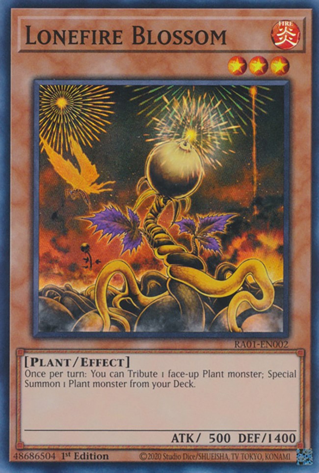 Lonefire Blossom [RA01-EN002] Super Rare 