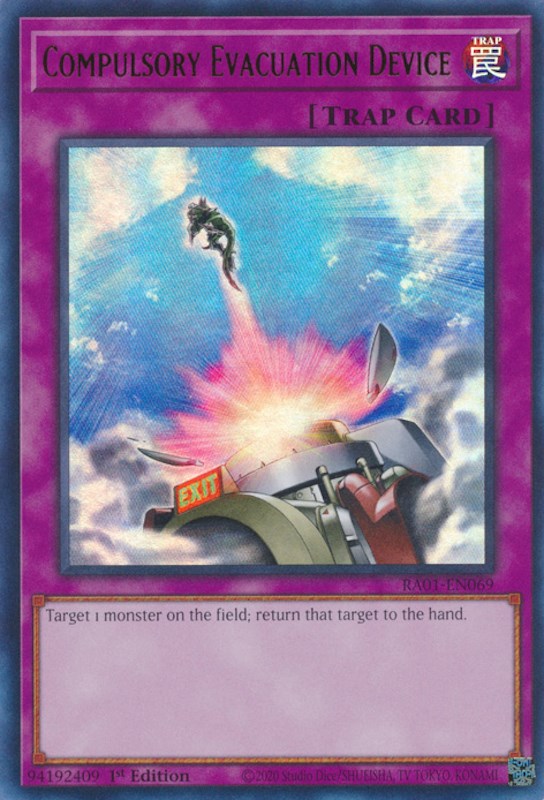 Compulsory Evacuation Device [RA01-EN069] Ultra Rare 