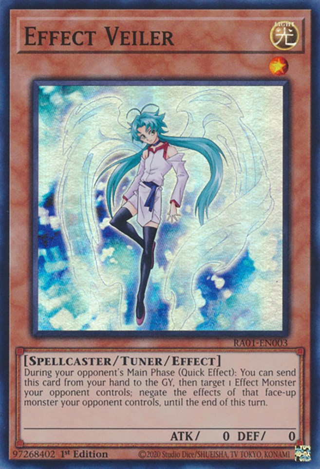 Effect Veiler [RA01-EN003] Super Rare 