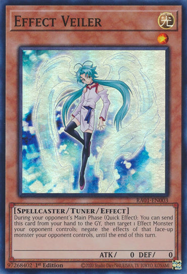 Effect Veiler [RA01-EN003] Super Rare 