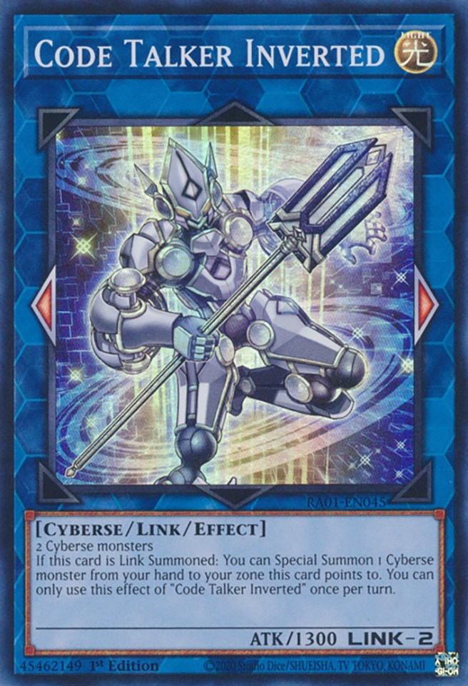 Code Talker Inverted [RA01-EN045] Super Rare 