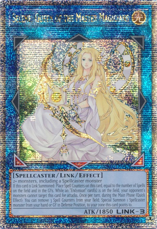 Selene, Queen of the Master Magicians [RA01-EN047] Quarter Century Secret Rare 