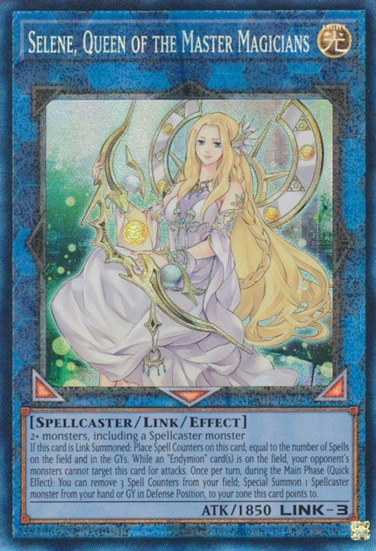 Selene, Queen of the Master Magicians [RA01-EN047] Prismatic Collector's Rare 