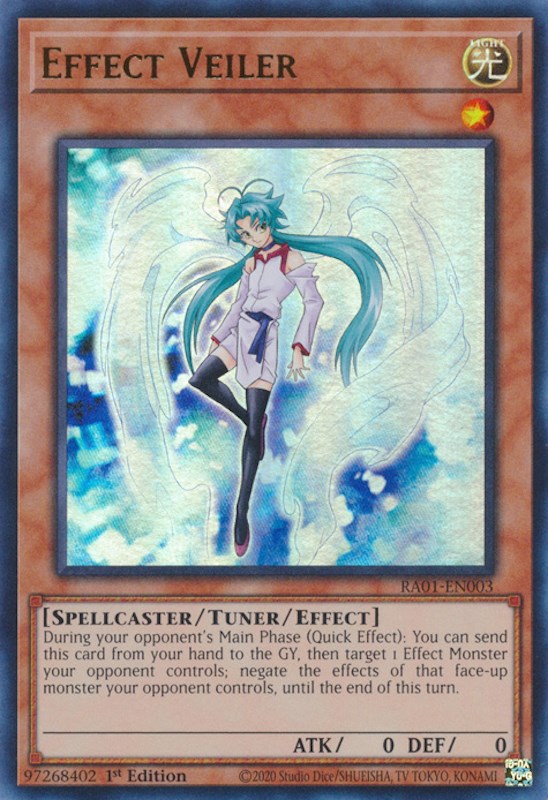 Effect Veiler [RA01-EN003] Ultra Rare 