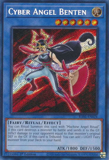 Cyber ​​Angel Benten [RA01-EN024] Secret Rare 