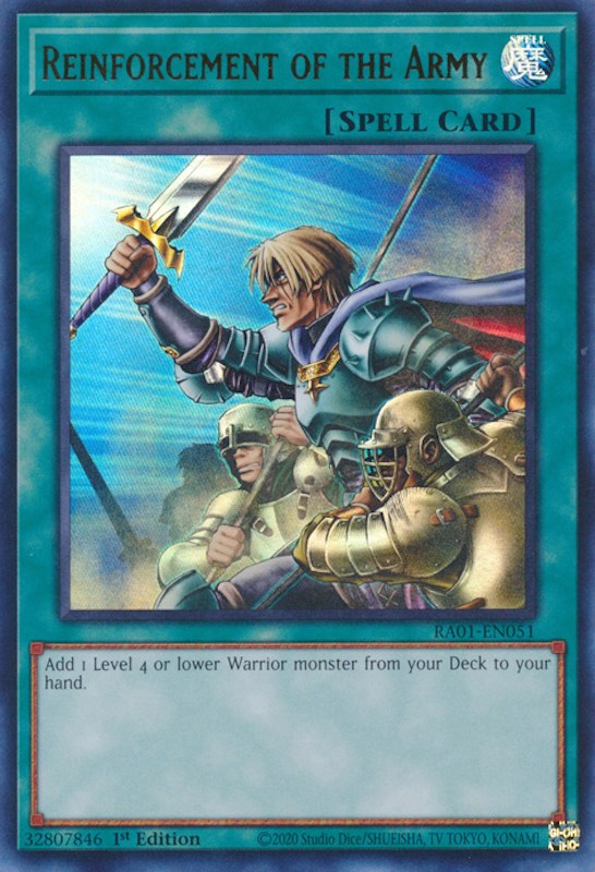 Reinforcement of the Army [RA01-EN051] Ultra Rare 