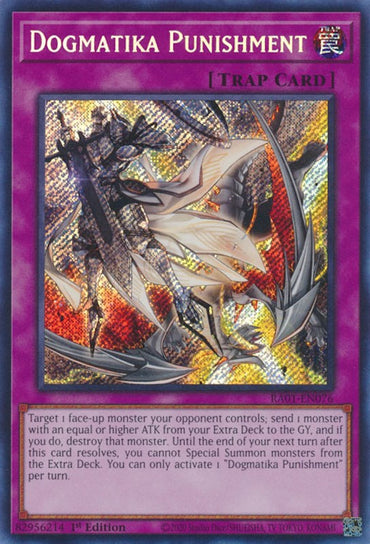 Dogmatika Punishment [RA01-EN076] Secret Rare 