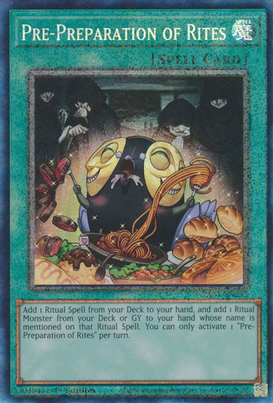Pre-Preparation of Rites [RA01-EN055] Prismatic Collector's Rare 