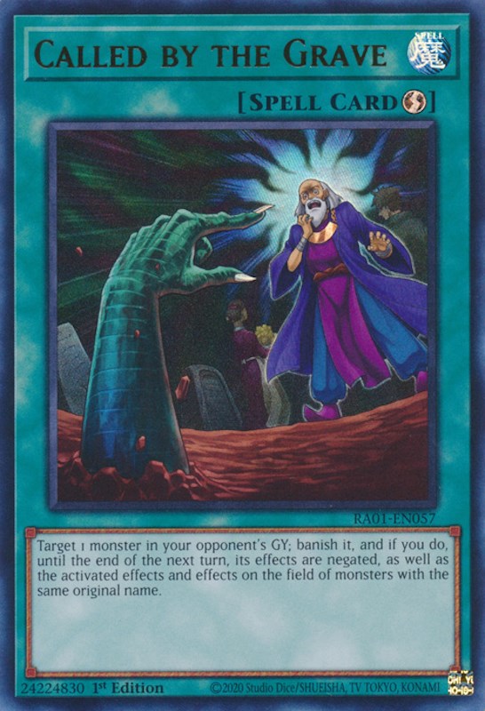 Called by the Grave [RA01-EN057] Ultra Rare 