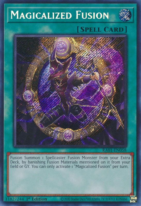 Magicalized Fusion [RA01-EN058] Secret Rare 