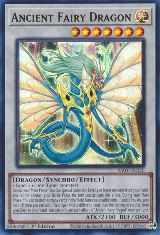 Ancient Fairy Dragon [RA01-EN030] Ultra Rare 