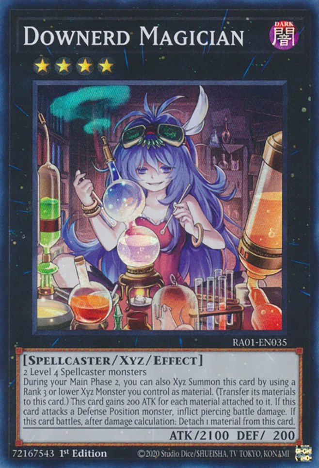 Downerd Magician [RA01-EN035] Super Rare 