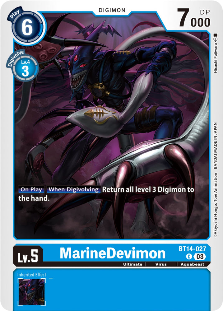 MarineDevimon [BT14-027] [Blast Ace] 