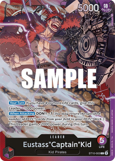 Eustass"Captain"Kid [Ultimate Deck - The Three Captains] 