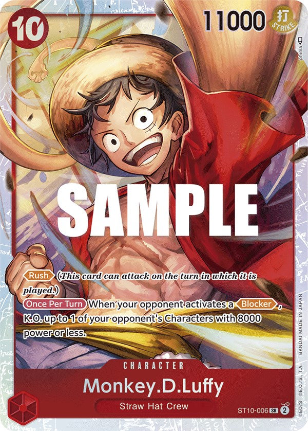 Monkey.D.Luffy [Ultimate Deck - The Three Captains] 