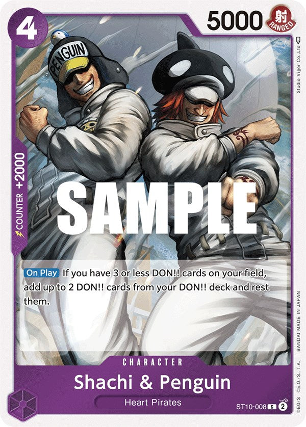 Shachi & Penguin [Ultimate Deck - The Three Captains] 