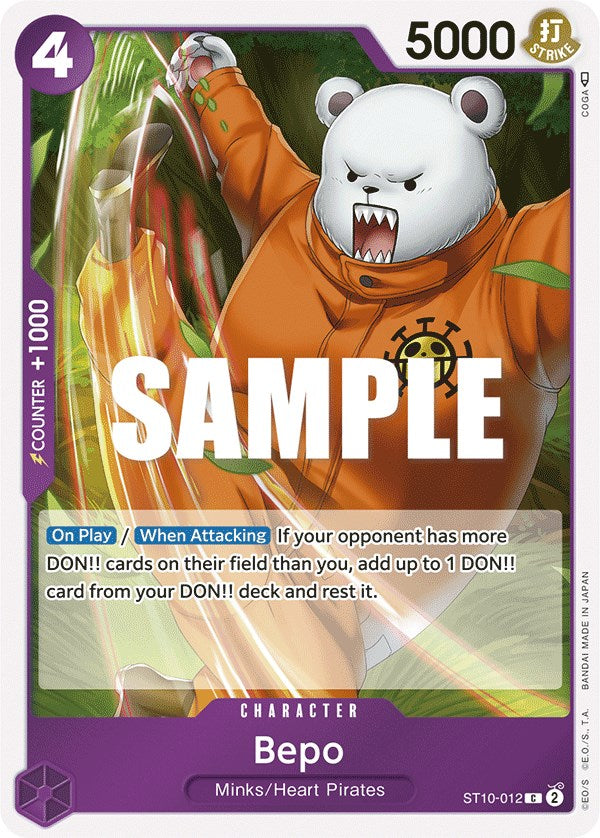 Bepo [Ultimate Deck - The Three Captains] 