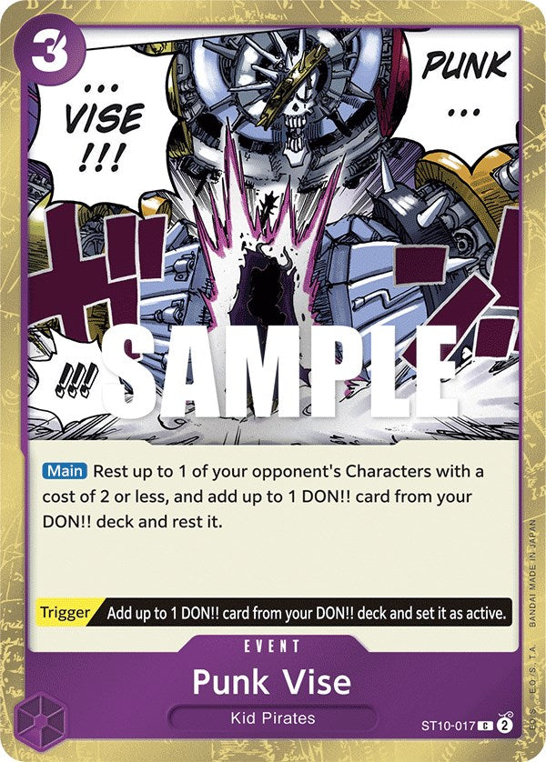 Punk Vise [Ultimate Deck - The Three Captains] 