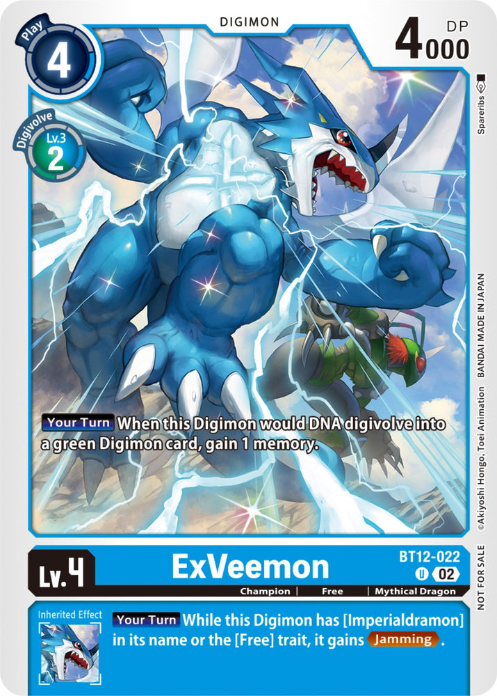 ExVeemon [BT12-022] (NYCC 2023 Demo Deck) [Across Time] 