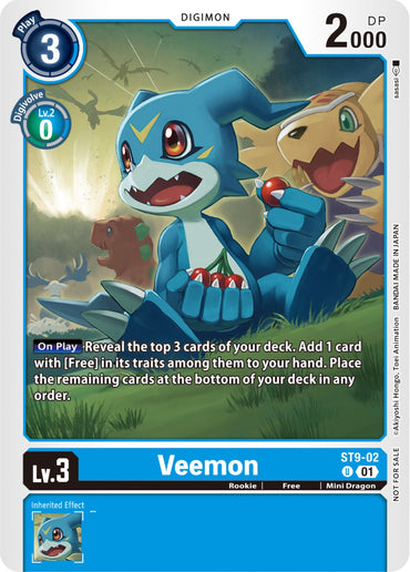 Veemon [ST9-02] (NYCC 2023 Demo Deck) [Starter Deck: Ultimate Ancient Dragon] 