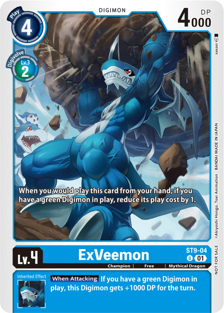 ExVeemon [ST9-04] (NYCC 2023 Demo Deck) [Starter Deck: Ultimate Ancient Dragon] 