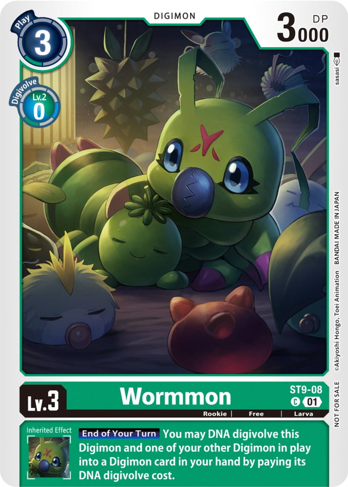 Wormmon [ST9-08] (NYCC 2023 Demo Deck) [Starter Deck: Ultimate Ancient Dragon] 