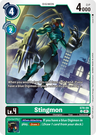Stingmon [ST9-09] (NYCC 2023 Demo Deck) [Starter Deck: Ultimate Ancient Dragon] 