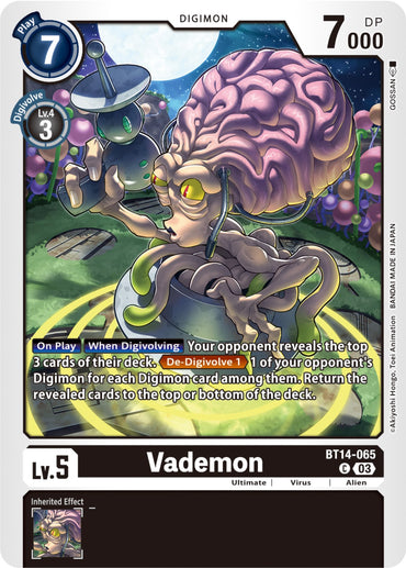 Vademon [BT14-065] [Blast Ace] 