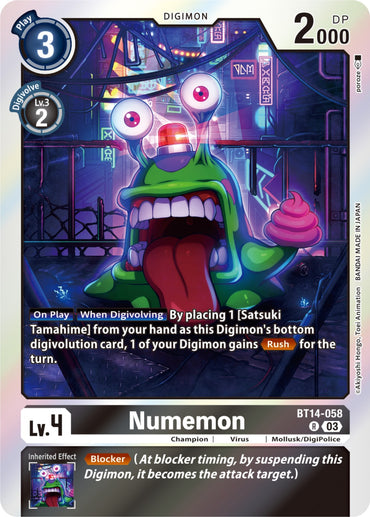 Numemon [BT14-058] [Blast Ace] 