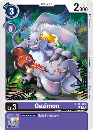 Gazimon [BT14-069] [Blast Ace] 