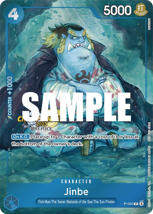 Jinbe (CS 2023 Event Pack) [One Piece Promotion Cards] 