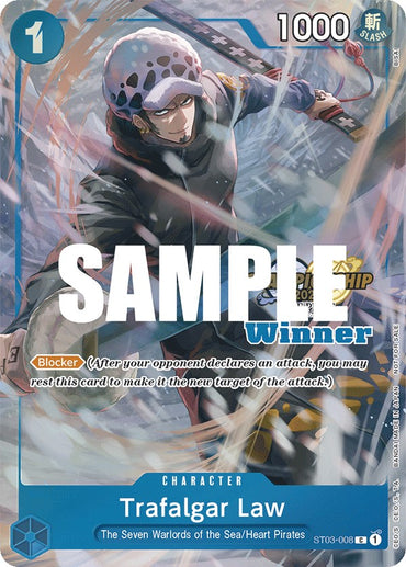 Trafalgar Law (CS 2023 Top Players Pack) [Winner] [One Piece Promotion Cards] 