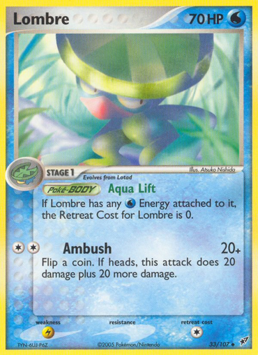 Lombre (33/107) [EX: Deoxys] 