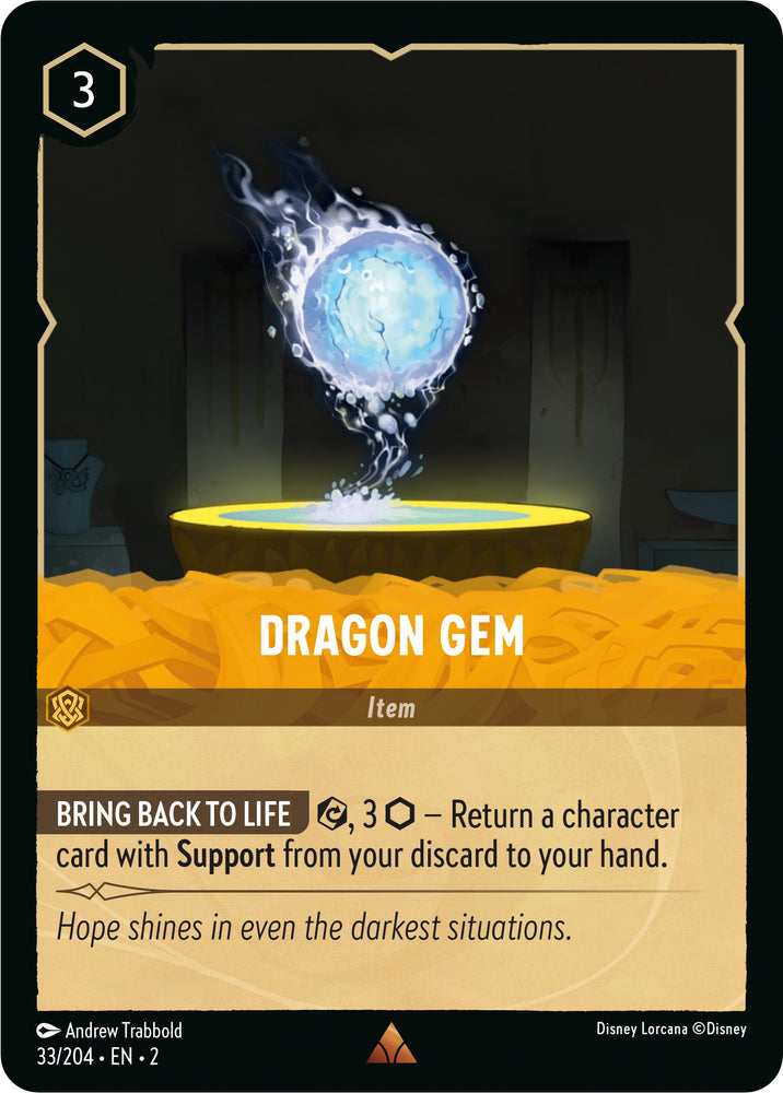 Dragon Gem (33/204) [Rise of the Floodborn] 