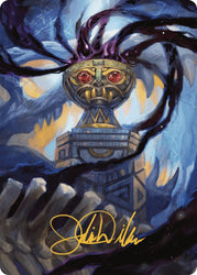 Chalice of the Void Art Card (Gold-Stamped Signature) [The Lost Caverns of Ixalan Art Series] 