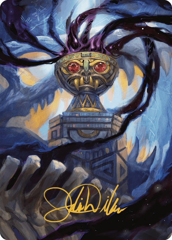 Chalice of the Void Art Card (Gold-Stamped Signature) [The Lost Caverns of Ixalan Art Series] 