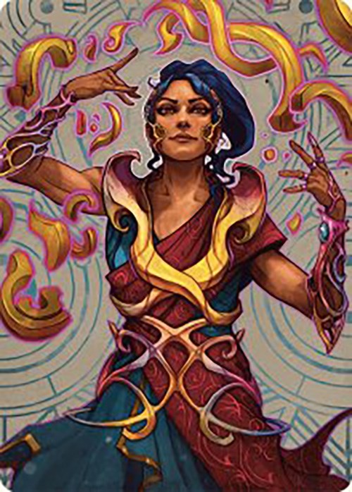 Saheeli, the Sun's Brilliance Art Card [The Lost Caverns of Ixalan Art Series] 