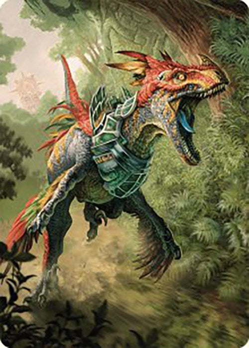 Dinosaur Token Art Card [The Lost Caverns of Ixalan Art Series] 