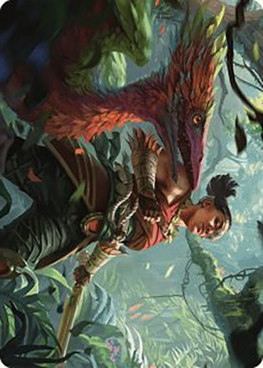 Wayta, Trainer Prodigy Art Card [The Lost Caverns of Ixalan Art Series] 