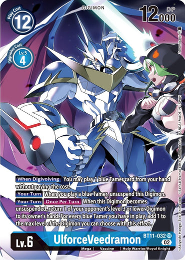 UlforceVeedramon [BT11-032] (Alternate Art) [Dimensional Phase] 