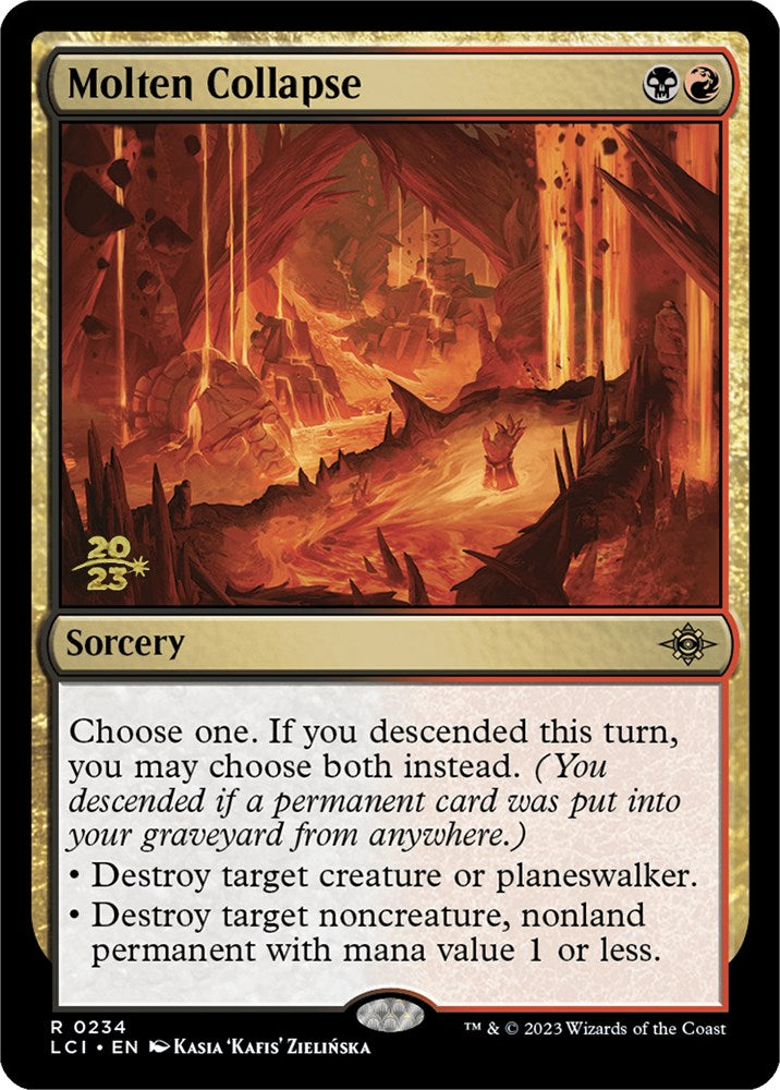 Molten Collapse [The Lost Caverns of Ixalan Prerelease Cards] 