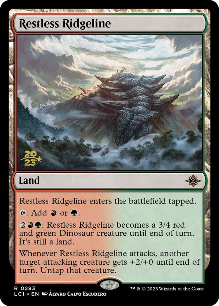 Restless Ridgeline [The Lost Caverns of Ixalan Prerelease Cards] 